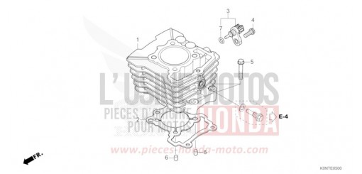 CYLINDRE CBF125MEFT de 2026
